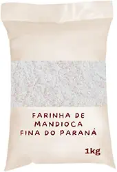 Farinha de Mandioca Fina do Paraná, Branca, 1kg