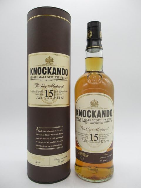 Amazon.co.jp: ノッカンドゥ 15年 リッチマチュアード 43度 700ml
