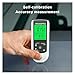 Thickness Gauge. 2Pcs HW-300PRO Car Paint Film Automatic Thickness Gau 0-2000UM Coating Tester Manual Automotive Paint Tools Car Tester .Industrial(White)