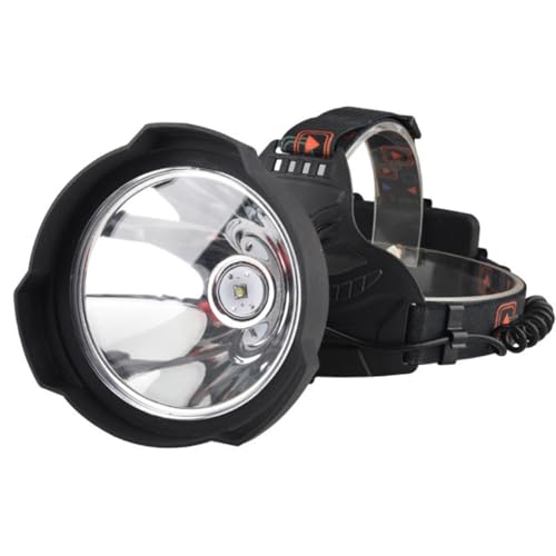 Lámpara recargable USB contra la oscuridad SECFOU luz LED de largo alcance para rutas seguras