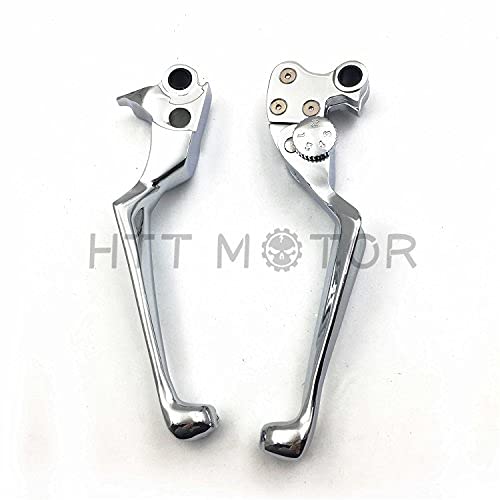 Httmt Mt241-022- Brake Clutch Levers Compatible With Harley Flhtci Flhtcui Flhti Flstci Flhri Flstsb Flstc Cd #TOP4