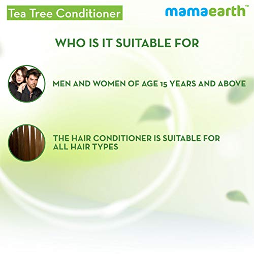 Mamaearth Anti Dandruff Conditioner, With Tea Tree & Ginger Oil, For Dandruff Free Hair 250ml - Image 5
