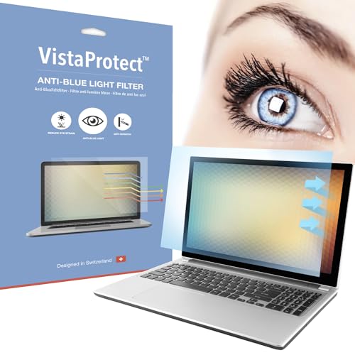 VistaProtect - Filtro De Anti Luz Azul Y Protector Premium Para Pantallas De Portátil, Desmontable (14\