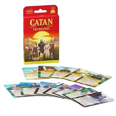 CATAN The Helpers SCENARIO EXPANSION | Strategy Board Game | Adventure Game | Family Game for Adults and Kids | Ages 12+ | 3-6 Players | Average Playtime 45-90 Minutes | Made by CATAN Studio