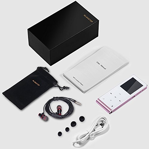 KlangTop MP3 Lettore 8G Supporta Fino a 64GB