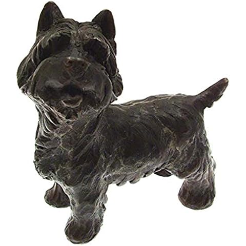 Bronze Sculptures Bronze Scottie Dog Figurines Dog Bronzes Ornaments Cover