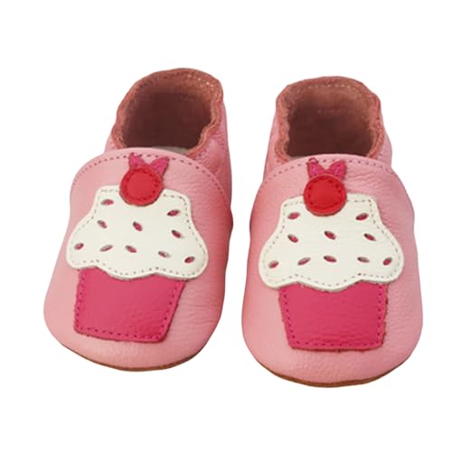 Baby Girls Slippers Low Cut First Walkers Cartoon Pattern Soft Sole Cute Fashion Crib Shoes