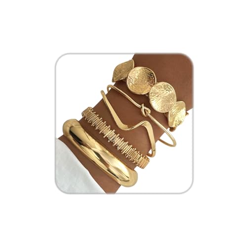 Bracelet manchette tendance multicouche ajustable : le cadeau idéal avec motif vague