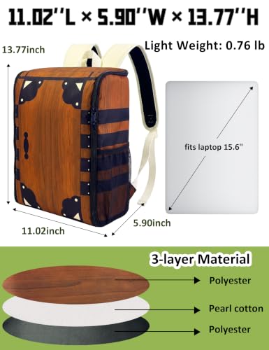 Anime Backpack 13.7", Cosplay Accessories Anime Bag Merch Gifts for Adults - image 2