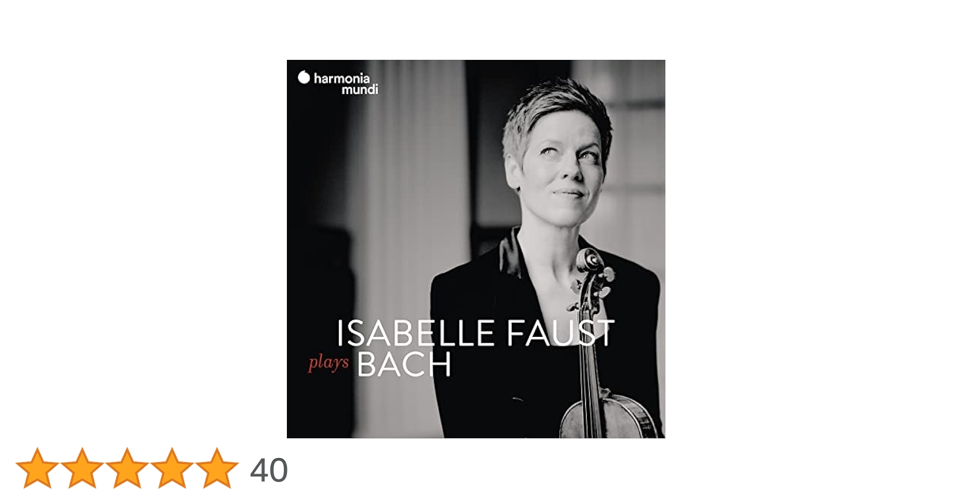 イザベル・ファウスト:プレイズ・バッハ⭐️8CD&DVD BOX Amazon.co.jp: Isabelle Faust Plays Bach [8CD+DVD] : Faust
