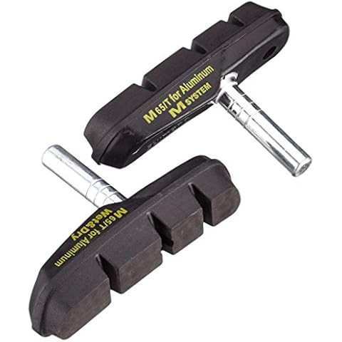SHIMANO Unisex M65t Bremsschuhe, Schwarz, 1 Paar EU Cover