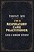 Produktbild Respiratory Care Practitioner Notebook Planner - Trust Me I'm A Respiratory Care Practitioner And I Know Stuff Jobs Title Cover Journal: Daily, Gym, ... Over 110 Pages, Budget, 5.24 x 22.86 cm, A5