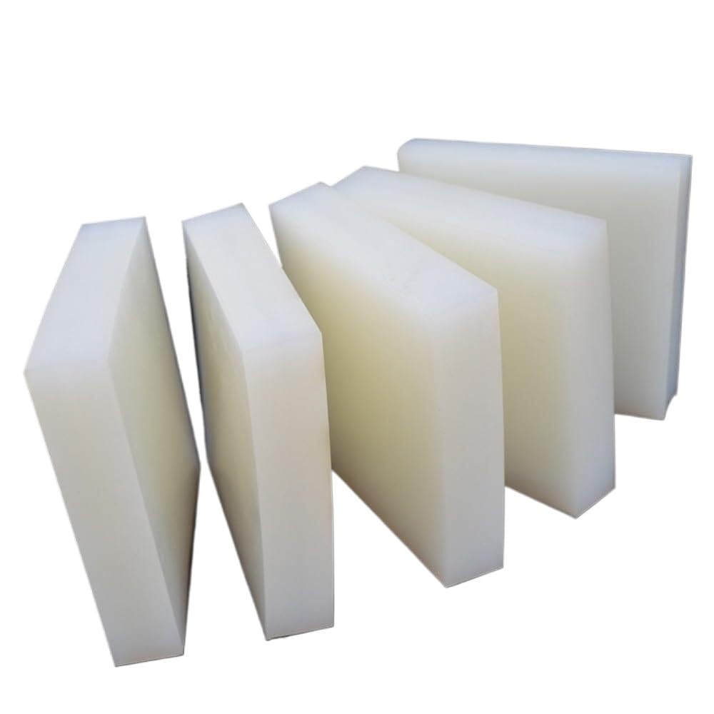 Silikonkautschukplatte, Quadratischer Silikonblock, 150 x mm, stoßdämpfende Gummi-Pad-Platte, hohe Temperatur, 5 Stück(150 * 150 * 10mm)