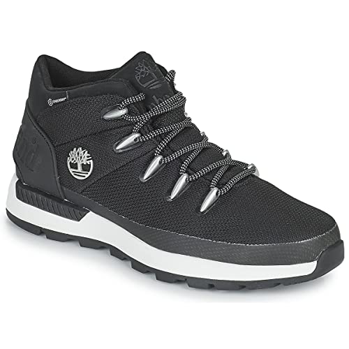 Timberland Sprint Trekker Mid Fabric WP, Botas Hombre, Jet Black, 40 EU
