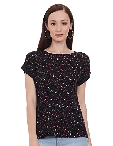 Image of Easybuy Women's Regular Blouse (AU21SR23LS Black L)