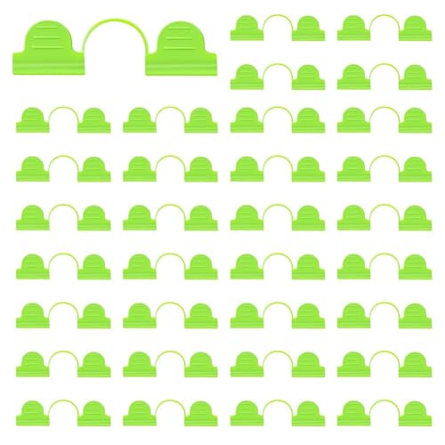 URPIZY 100 morsetti per serra in plastica per un fissaggio sicuro e una lunga durata