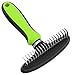 Pet Life Â® Flex Series Undercoat Dematter Grooming Pet Rake