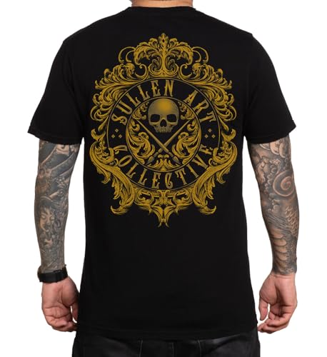 Sullen Men's Filigree Badge Tattoo Lifestyle Graphic Premium Short Sleeve Tee