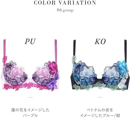 ワコール/サルート 06 ベトナムの花嫁 新品タグ付 p-upブラ C65