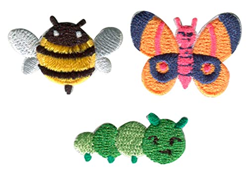 15 parches bordados para planchar en la ropa o accesorios. Mini aplicaciones termoadhesivas tejidas para reparar y decorar zapatillas, gorras, camisetas, mochilas (Animals)