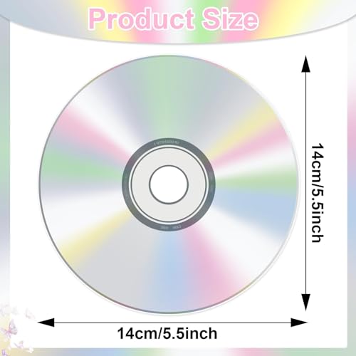 Image of CHUNNIN 4pcs 90's Party Decorations CD Paper Banners Retro 90s Theme Disco Mix CD Hanging Garlands 1990s Music Party Wall Decor Sign Cutouts for 1990s 2000s Birthday Baby Shower Party Supplies Favors