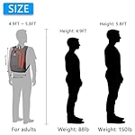 Esup 15L Small Hiking Backpack Foldable Lightweight Travel Day Pack Packable Camping Backpack for Women Men (Green) - Image 5