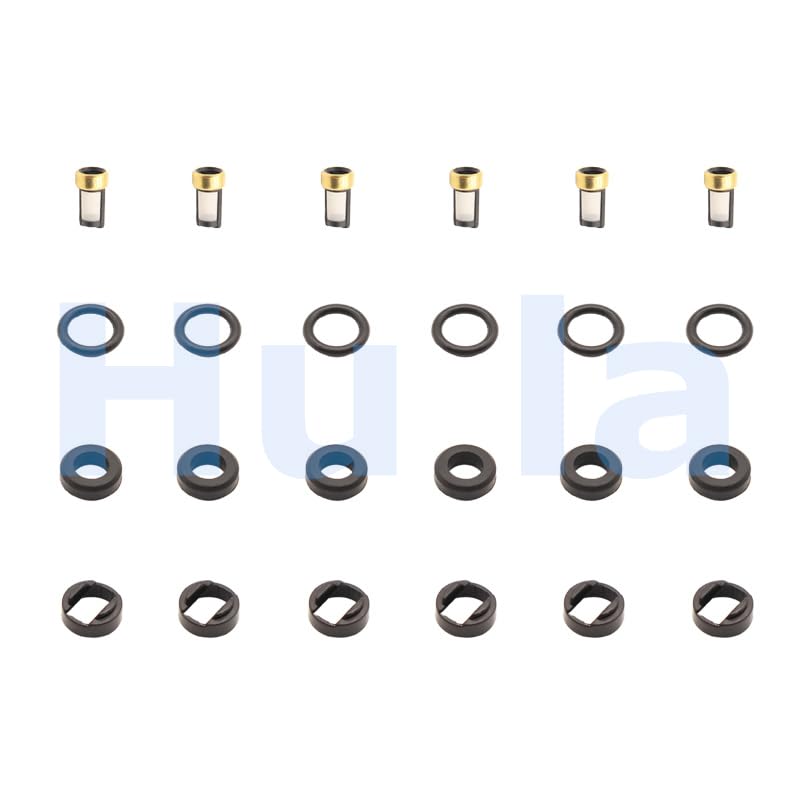 Fuel Injector Seal O-Ring Kit Seals Filters for Toyota and for Lexus 23250-0f010 - (Color: 20 Set)