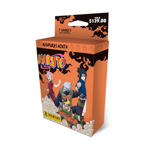 Cartes Naruto Panini : offrez le blister 7 pochettes et sa carte rare édition limitée en cadeau