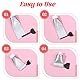 Piriuuo 3 Stück Tubenquetscher Edelstahl, Tubenquetscher Metall Toothpaste Squeezer Tubenaufroller Sparen Tubenausdrücker für Tuben Zahnpasta Haargel Handcreme Kosmetik