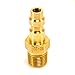 Foster 2 Series - Brass Plug, 1/8