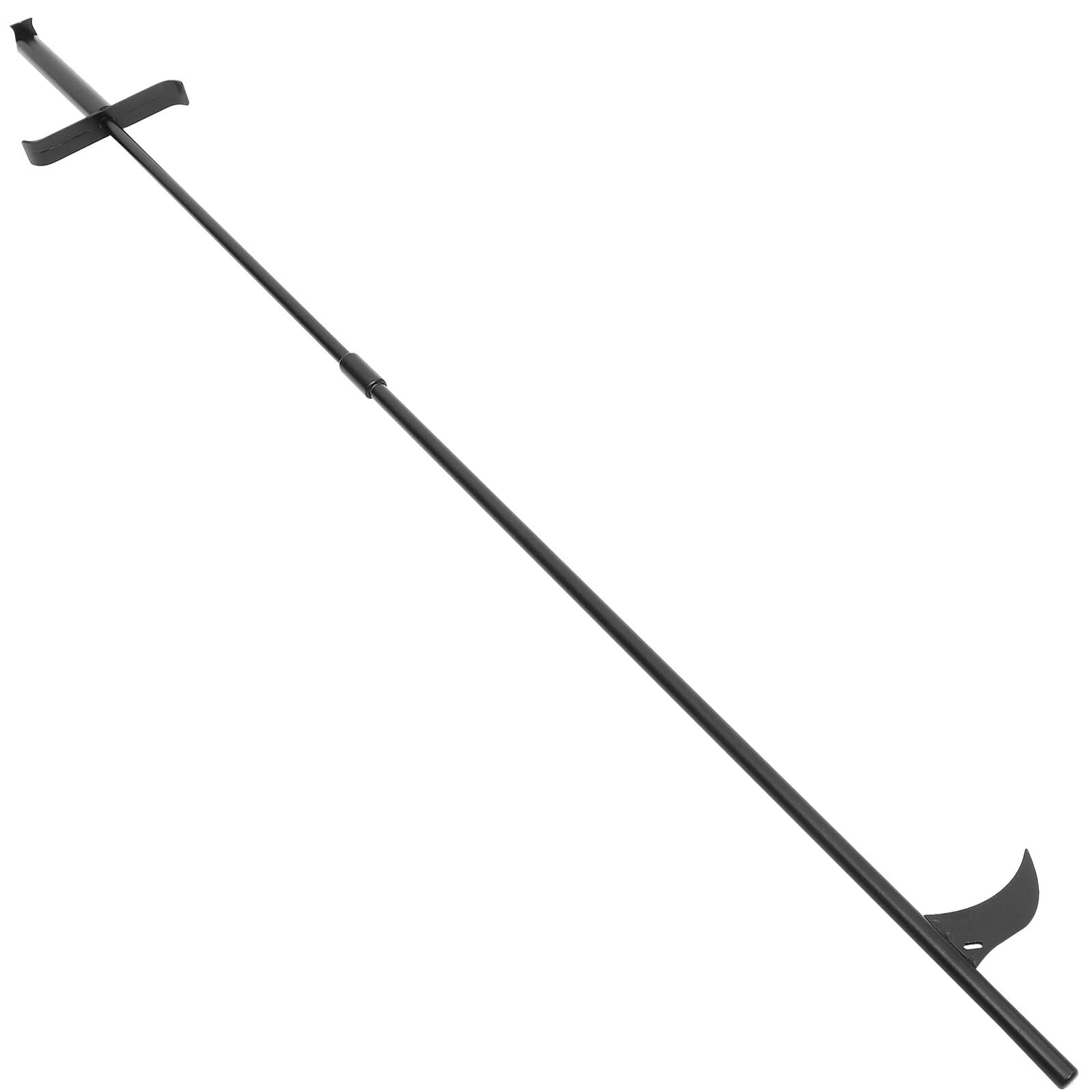 Tisonnier pliable Toyvian en acier pour manipuler les bûches chaudes sans brûlure