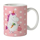 Mr. & Mrs. Panda mug à café, thé, Coupe Licorne Vegan - Couleur Pastel Rouge