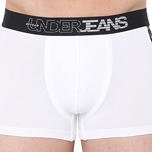 Image of Underjeans Men's Cotton Blend Regular Fit Trunk