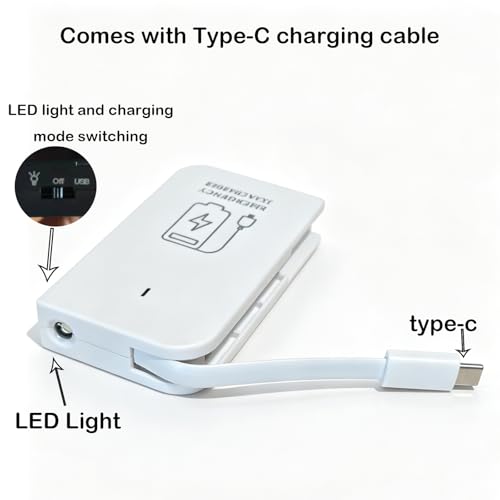 Cargador de emergencia para teléfono con baterías AA USB miniatura 3