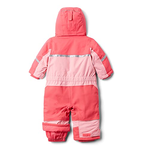 Columbia Youth Girls Buga II Suit, Bright Geranium/Pink Orchid, Large
