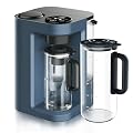 Bluevua RO100ROPOT-Lite(UV) Countertop Reverse Osmosis Water Filter System, Blue, with One Extra ROPOT-LITE Replacement Carafe, Bundle