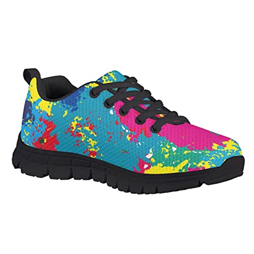 KEIAHUAN Big/Little Kid Boys Girls Shoes Running/Walking Sports Sneakers Breathable Knit Casual Fashion Tennis Shoes Washable Strap Athletic Sneaker2