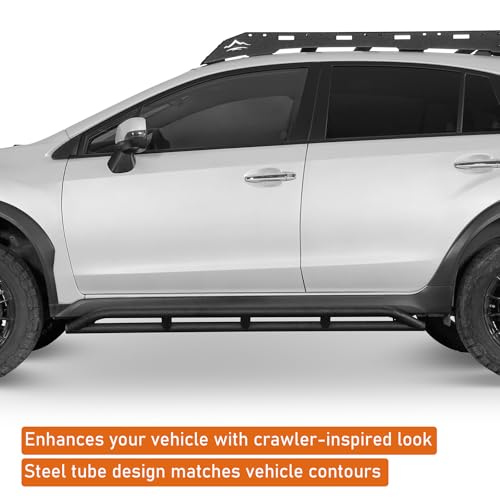 Estribos Tubulares para Subaru XV Crosstrek 2013-2017 miniatura 3