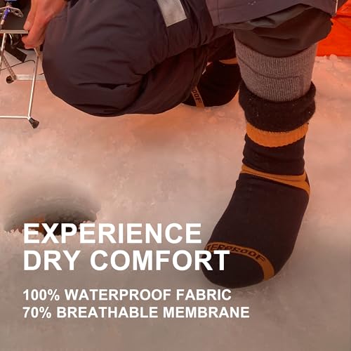 Image of DexShell Waterproof Socks - Merino Wool Lined, Breathable Membrane | Waterproof below cuff, merino wool inner for cold wet walks and hikes