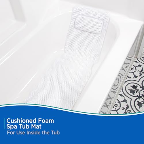 Kenney KN61263 Foam Spa Shower Mat/Tub Mat With Suction Cups For Use Inside The Bathroom Tub thumb #2