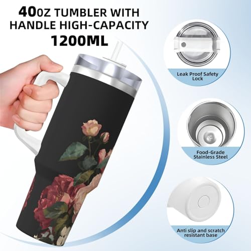 Vaso térmico de acero inoxidable con capacidad 40 onzas miniatura 4