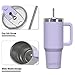 20 oz Tumbler with Handle,Tumbler with Lid and Straw,Double Wall Insulated Cup Stainless Steel Travel Mug(Cold for 34 Hours),Water Bottle for Iced Tea,Coffee,Cold Beverages(Purple)