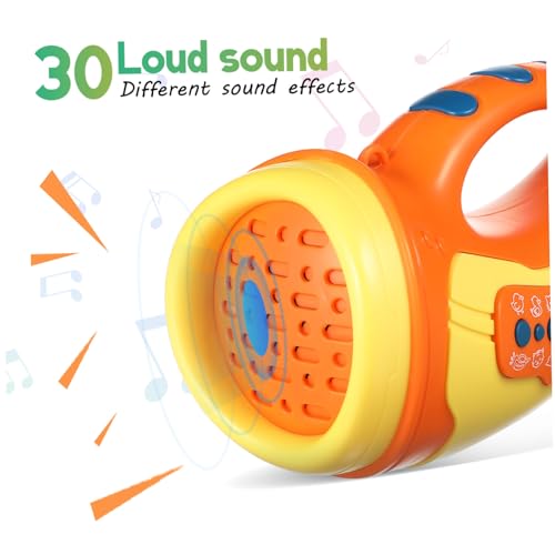 Jouet sonore animal interactif pour enfant avec sangle réglable - 7