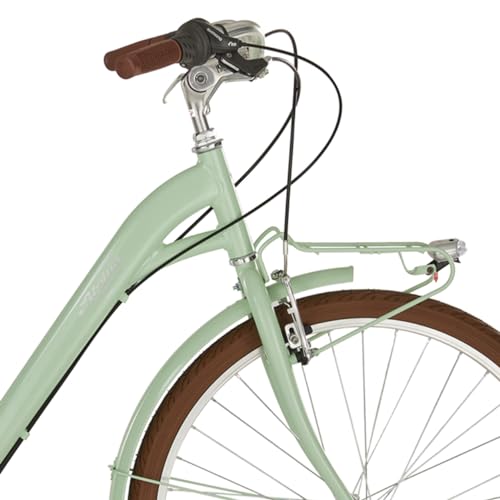 Bicicleta de trekking Alpina Dorothy de 6 velocidades para mujer con cambio suave y seguro 2