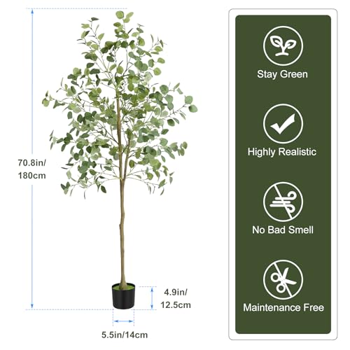 Mejores precios y opiniones de Planta decorativa artificial disponible en línea. 5 Imagen adicional