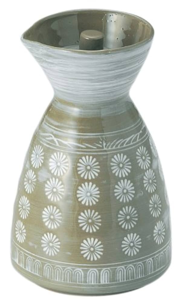 Amazon｜銀峯陶器 萬古焼 ダシ入れ (大) 花三島 20161｜土鍋