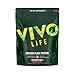 Produktbild Vivo Life Perform Veganes Proteinpulver - Erdbeere & Vanille, Pflanzlich, 26 Portionen - 936g, Erbsen & Hanf Mischung mit BCAA