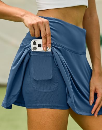 SANTINY Pleated Tennis Skirt