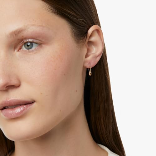 Ana Luisa Hoop Earrings for Women - 14K Gold Plated & Silver Rhodium Plated Assorted Earring Styles - Dainty, Small Gold Hoop Earrings - Hypoallergenic Tarnish-Free Jewelry3