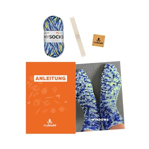 Myboshi Strickset Socken Windows Fortgeschrittene